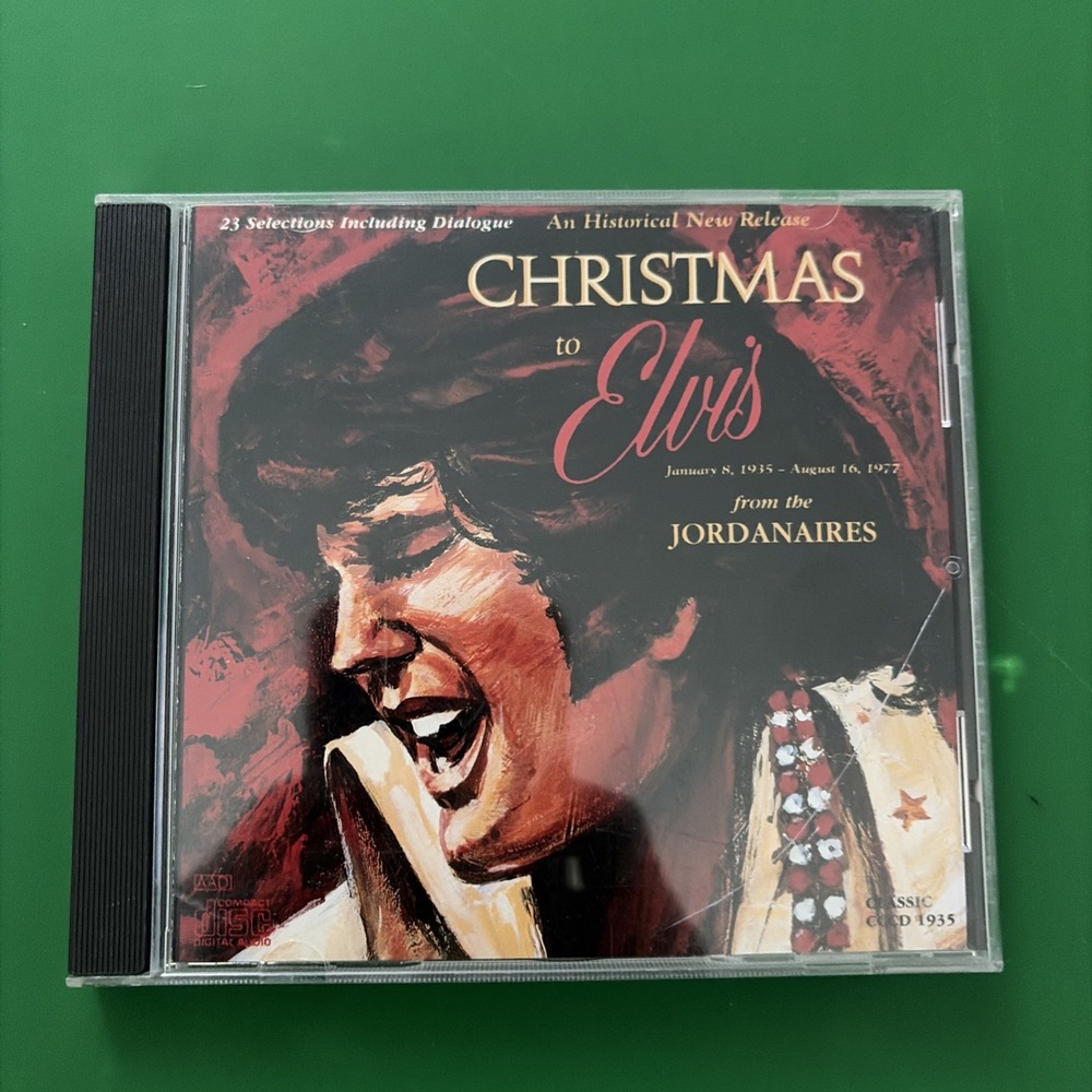 Jordanaires Christmas to Elvis CD 1978 Classic Christmas Holiday